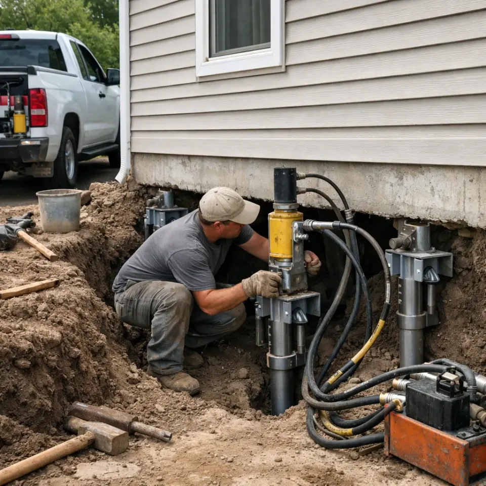 foundation repair in Nolensville, TN