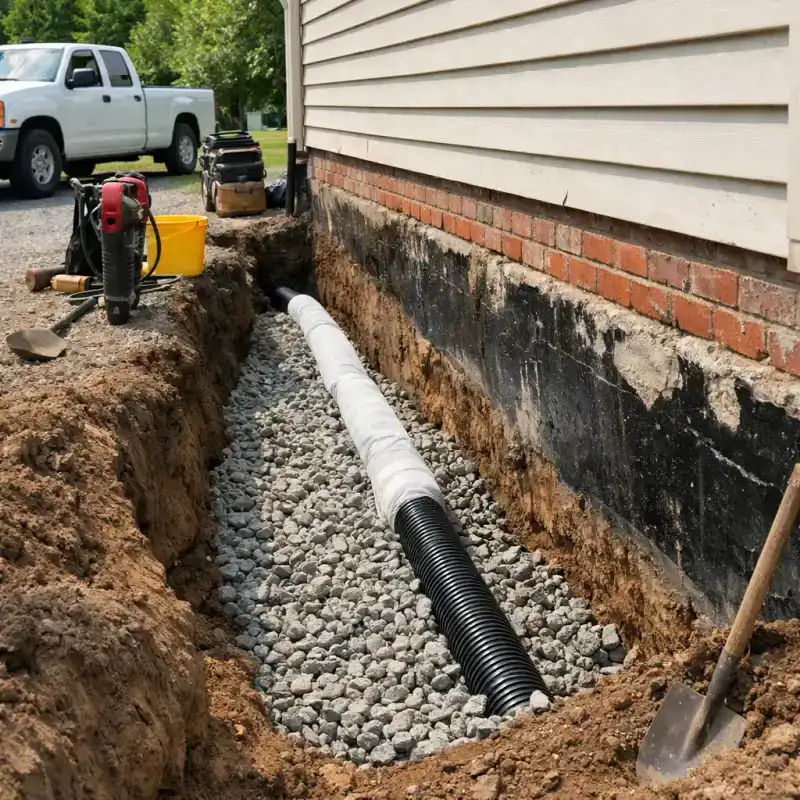 French Drain Franklin