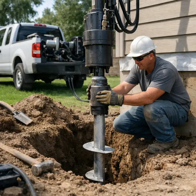 Slab Foundation Repair Franklin