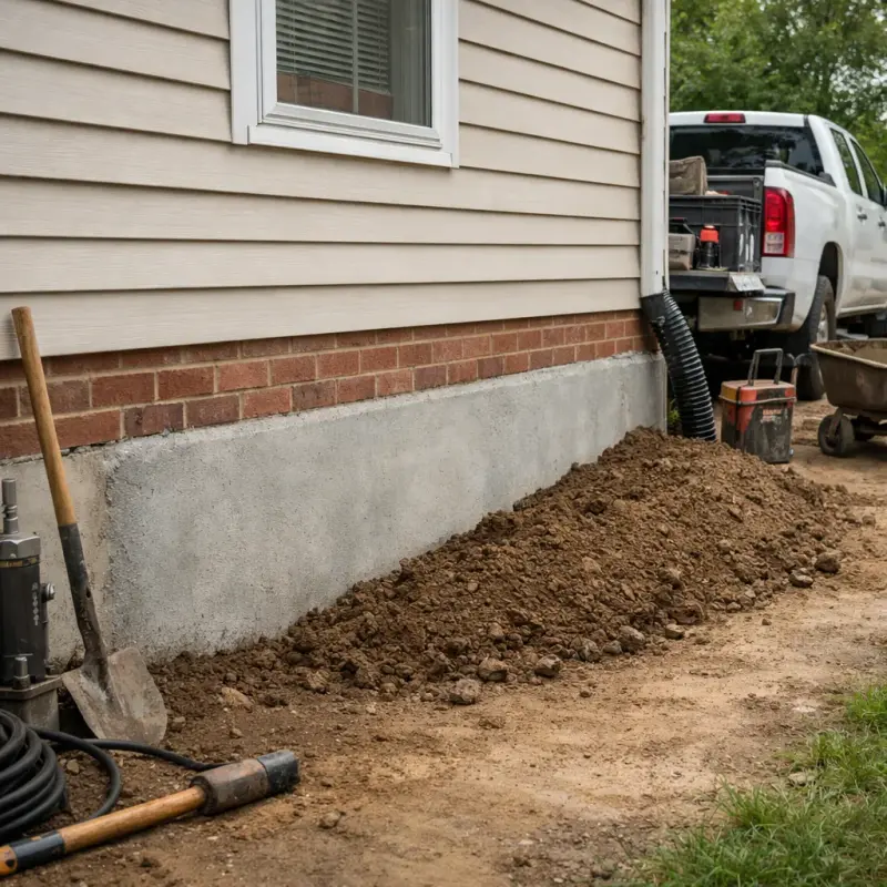 Stem Wall Repair Franklin